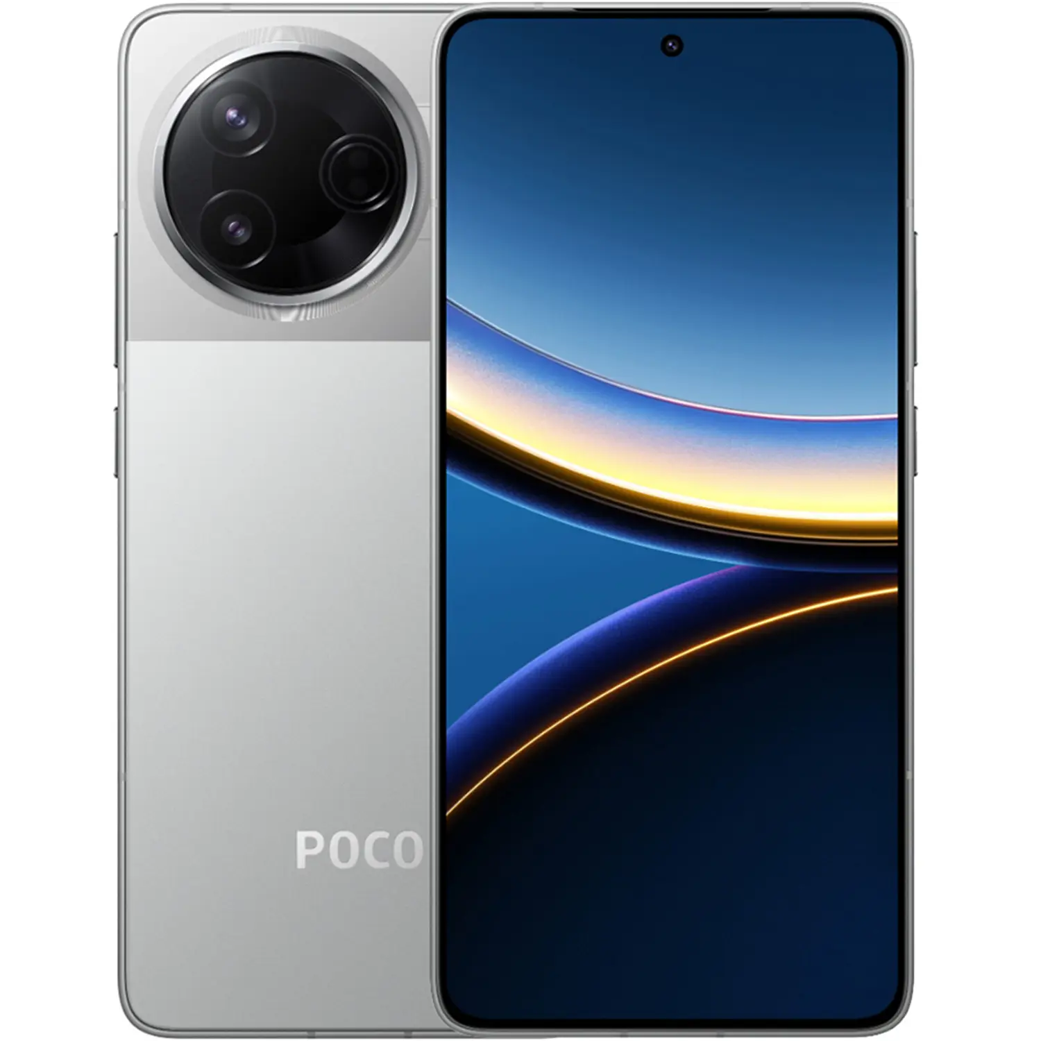 Xiaomi Poco F7 Pro 5G 512GB 12GB RAM Silver Dual Sim Smartphone – 24117RK2CG – International Version