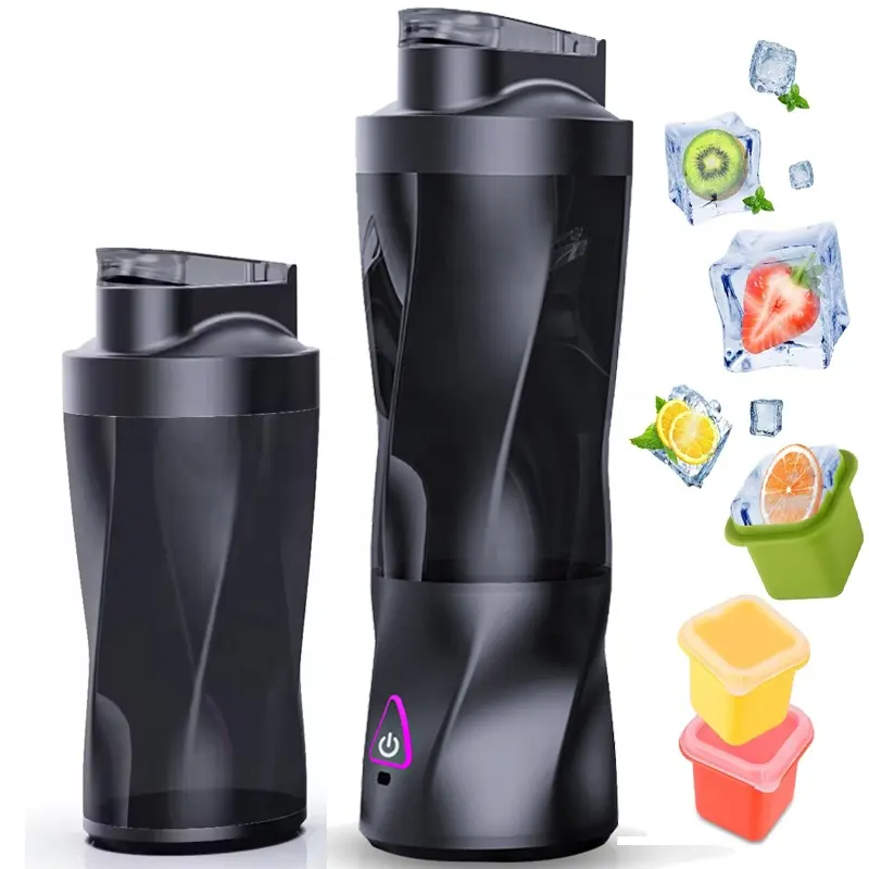 Hf10b2735849747f4b07ed3670697ace03 Ligkevan Home Use Multi-function Mini Portable Juicer Blender Usb Rechargeable Smoothie Blender - Image 1